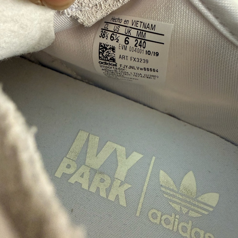 Ivy Park Adidas Nite Jogger Grey Size 6.5 - Picture 7 of 7
